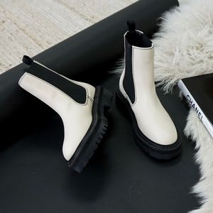 Billini Valeska Boot in Stone/Black Contrast